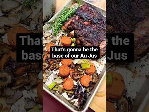 Here’s our Au Jus recipe! #cooking #steakdinner #chef