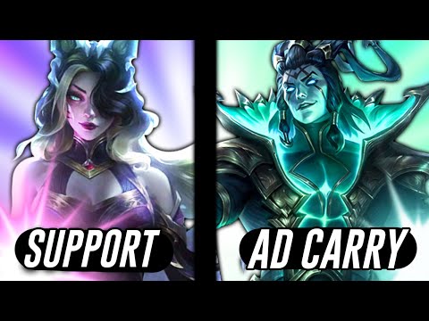 I picked Ahri Support so a random picked Thresh ADC