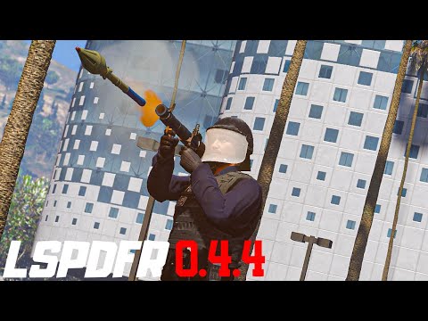 GTA 5 MODS LSPDFR 0.4.4 | Bad Cop Patrol