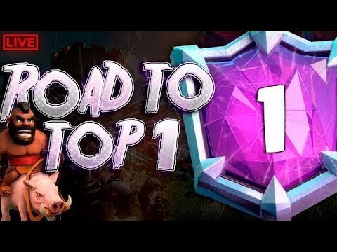 HOG 2.6 Trophies +7500 CLASH ROYALE LIVE