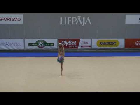 Sofija Nikitina Latvijas Republikas čempionāts ball