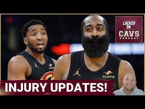 INJURY UPDATE: LATEST On James Harden and Donovan Mitchell! | Who MUST Step Up for the Cavs?!
