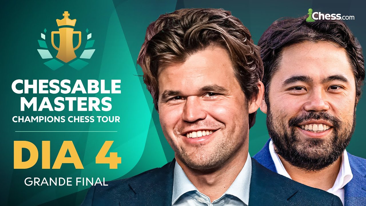 Magnus CARLSEN e Hikaru NAKAMURA na GRANDE FINAL do Chessable Masters 2025 - CCT