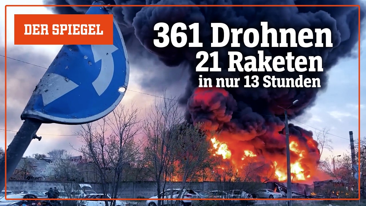 Massiver Luftangriff auf die Ukraine: Russland Nacht des Terrors | DER SPIEGEL