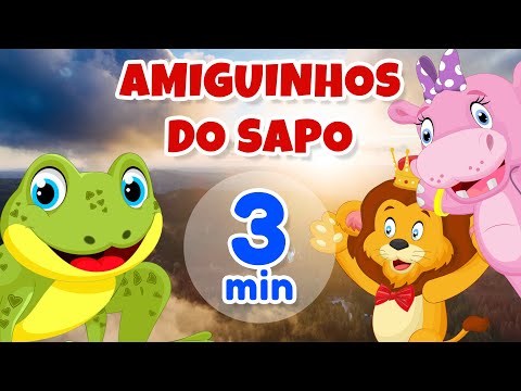 Amiguinhos do Sapo - Giramille 3 min | Desenho Animado Musical