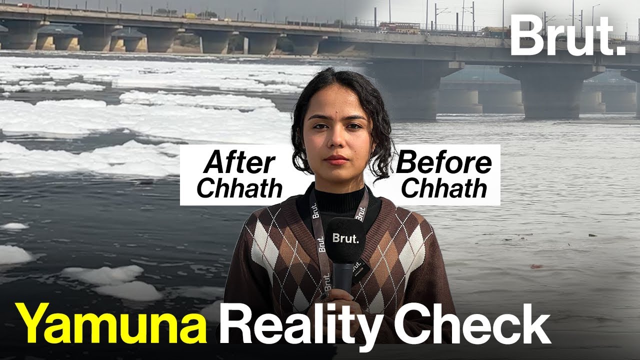 Yamuna Clean-Up EXPOSED| The Reality They Don’t Show You| Brut IRL