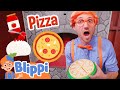 Blippi Makes Fun Pizza At The Indoor Playground Blippi Learn Colors And Science