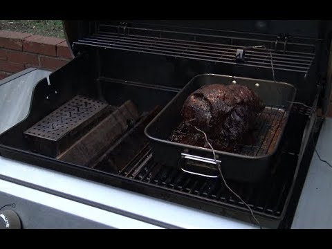 Smoked Sirloin Tip Roast (Smoked Roast Beef), Weber...