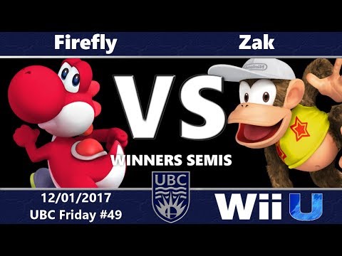 UBC Friday #49: Winners Semis - Firefly (Yoshi) vs Zak (Diddy Kong)