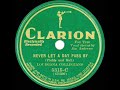 1931 Louisiana Collegians - Never Let A Day Pass By (Arthur Fields, vocal)