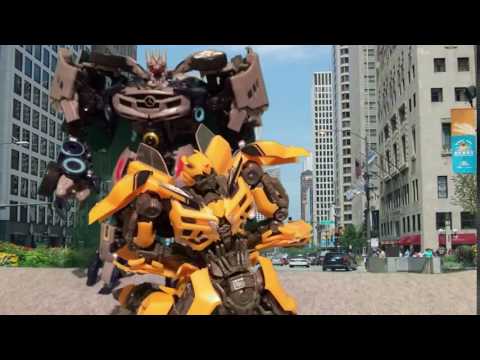Transformers 3 Bumblebee Vs Soundwave Stop Motion Clip