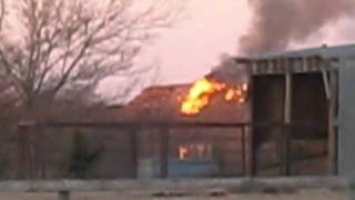 preview picture of video 'Fall 2010 and dump fire 022.flv Landfill fire in Tecumseh Oklahoma'