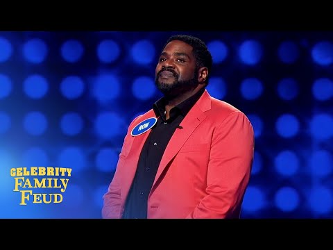 Ron Funches tees up Fast Money on Celebrity Family Feud!