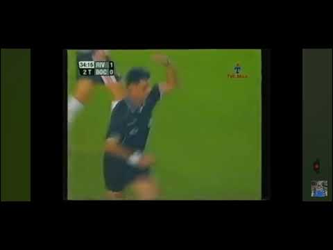 Penalazo no cobrado a River vs Boca apertura 2001