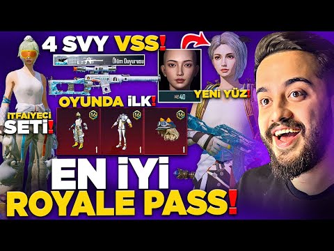 OYUNUN EN İYİ ROYALE PASS I GELDİ! İTFAİYECİ SETİ ve YENİ YÜZ! PUBG Mobile