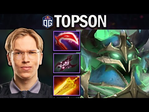 OG.TOPSON SMURF WRAITH KING WITH ARMLET & DESO - DOTA 2 7.28 GAMEPLAY