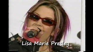 Lisa Marie Presley 6-20-03  "Today Concert Series"
