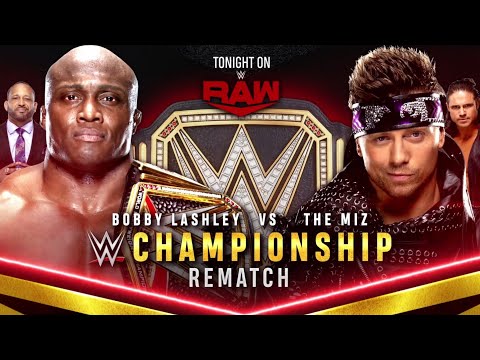 Bobby Lashley vs The Miz (Full Match Part 1/2)
