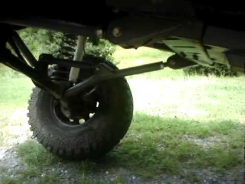 Jeep cherokee Rough Country Long arm Forklift test