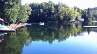 preview picture of video 'Chalet à louer à Wentworth-Nord - Le refuge du plaisir : La vue du lac'