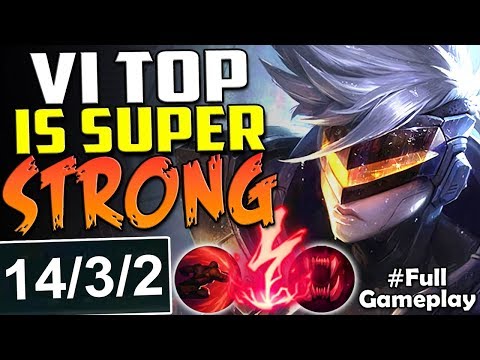 VI TOP IS ACTUALLY SUPER STRONG | New Runes VI vs Yorick TOP LANE BUILD | Season 8 PBE Gameplay