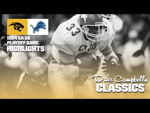 The GREATEST TXHSFB Game of All-Time - Plano East vs John Tyler | Dave Campbell's Classics