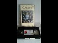 Original VHS Opening And Closing To Gandhi UK VHS Tape