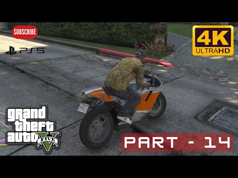 GTA 5 PS5 Gameplay 4K Walkthrough Part 14 FULL GAME [4K 60FPS]