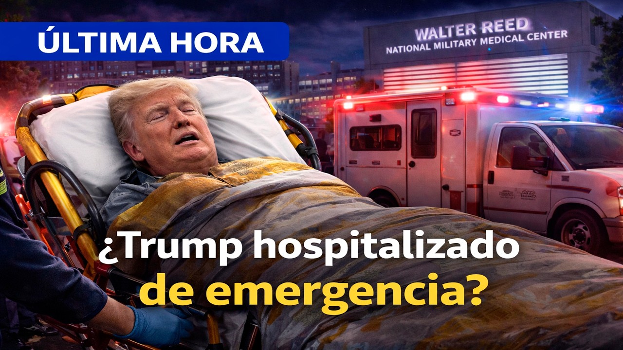 DONALD TRUMP HA SIDO HOSPITALIZADO? CRECEN LOS RUMORES