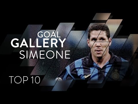 DIEGO SIMEONE | INTER TOP 10 GOALS | Goal Gallery 🇦🇷🖤💙