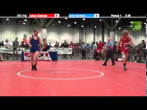 Men 79 KG / 174 lbs - Lukas Basham vs. ryan harman