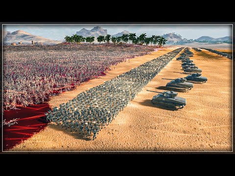 20.000 Modern Technique U.S vs 2 Million Zombies - Ultra Epic Battle Simulator 2