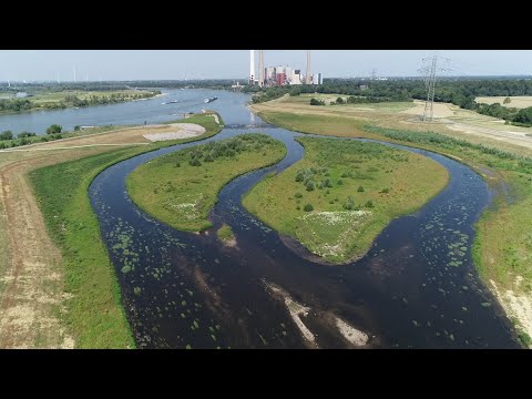 Emscher-Umbau Teil 18 - Die fertige Mündung Juli 2025