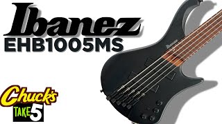 Video thumbnail for Ibanez EHB1005MS (feat. Josh DuBois) | TAKE 5 by The Bass Channel