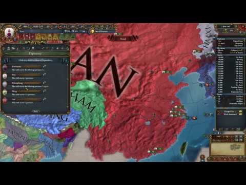 Europa Universalis IV How to make yuan horde and also how to lose the celestial empire