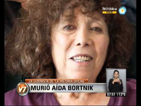 v7 2013 04 29 Murió Aída Bortnik