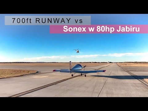 Sonex (aircraft) Short landing
