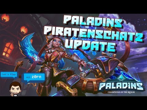 Paladins - Piratenschatz / Pirates Treasure Update / Patch Vorschau - Gameplay German - Deutsch