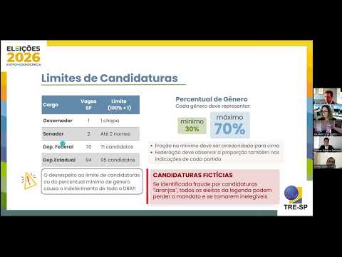 Reunião com os Partidos Políticos 2026