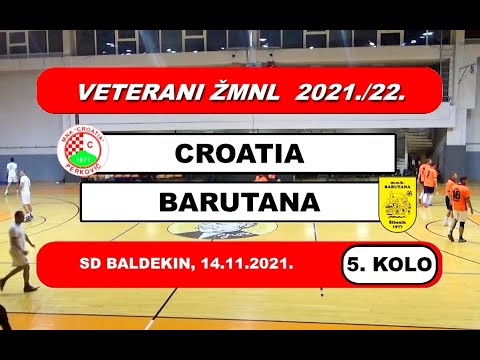 VETERANI ŽMNL: CROATIA - BARUTANA  2:2, 14.11.2021.