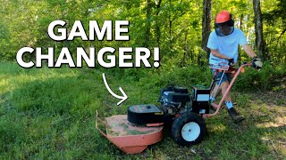 This Refurbished DR Mower Destroys Everything it Touches | Spring Cleaning at the Shed