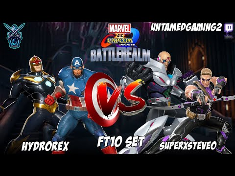 MVCI BattleRealm Exhibition Series - Hydrorex VS SuperXSteveO FT10 Set Grudge Match