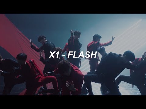 X1 (엑스원) 'FLASH' Easy Lyrics