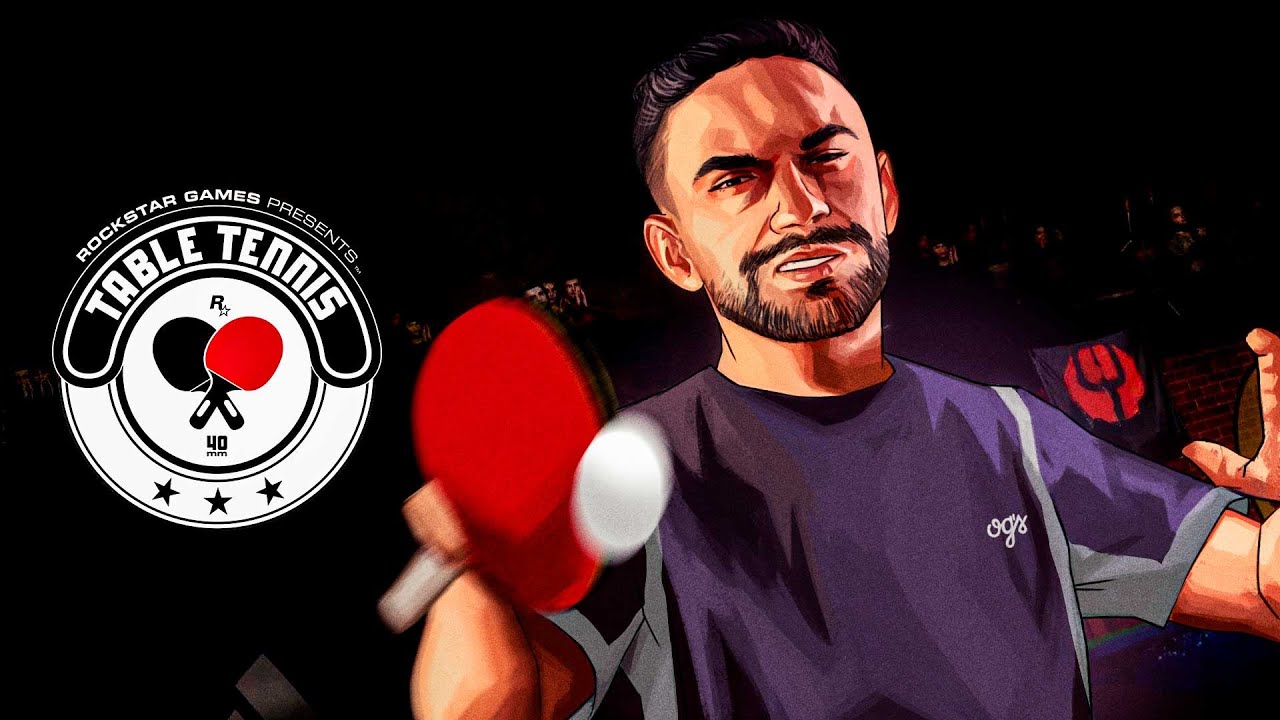 EL INCREÍBLE JUEGO DE PING PONG DE ROCKSTAR GAMES 🏓 - Rockstar Table Tennis
