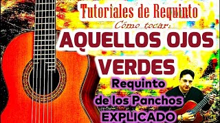 Download lagu AQUELLOS OJOS VERDES Requinto de los Panchos EXPLICADO - cómo tocar aquellos ojos verdes requinto mp3
