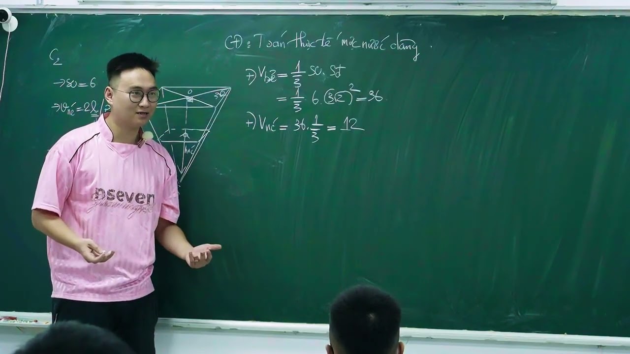 BÀI TOÁN THỰC TẾ MỰC NƯỚC DÂNG PHẦN 1 (BẢN LỚP NÂNG CAO)