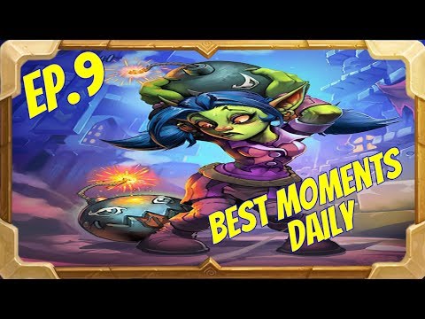 Savjz is never lucky and Best moments daily in Hearthstone (Un'Goro) Ep.9