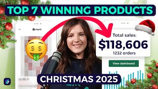 Top 7 Winning Products To Dropship In Christmas 2025