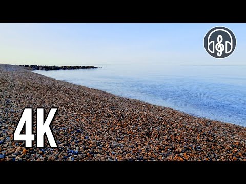 Gentle sounds of sea waves. 20 minutes of video in 4K.