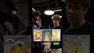 We threw this expensive Captain Pikachu in the trash!